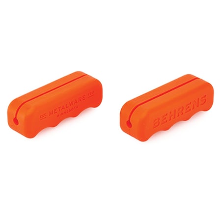 Behrens Comfort Grip Handles - 3", Orange, PR S21SG3O